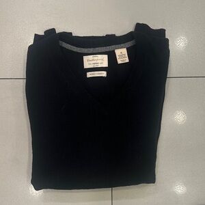 Weatherproof Men's Black V-Neck Sweater